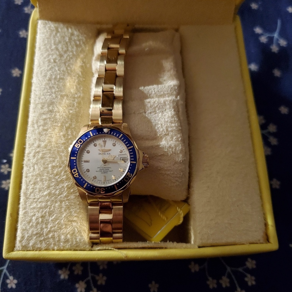 Gold watch